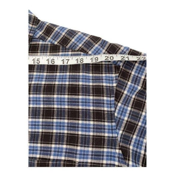 Cremieux Classics Men's Shirt Size XXL Blue Plaid  Button Down Long Sleeve - Picture 8 of 12
